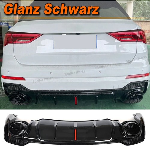 Glanz schwarz heckdiffusor - glanz,